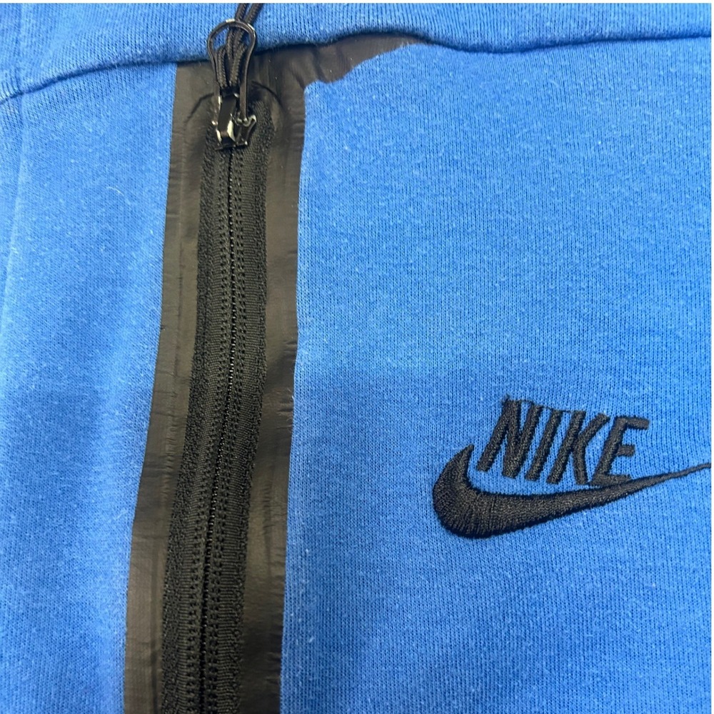 Nike Tech Fleece Full Zip Hoodie Blue Athletic Jacket Mens Small R5L2BB33 - Picture 4 of 5